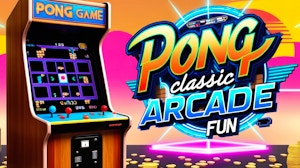 Image for Pong Game Classic Arcade Fun!