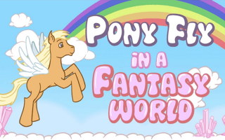 Pony Fly In A Fantasy World game cover
