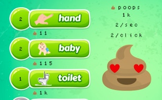 Poop Clicker 2 game cover