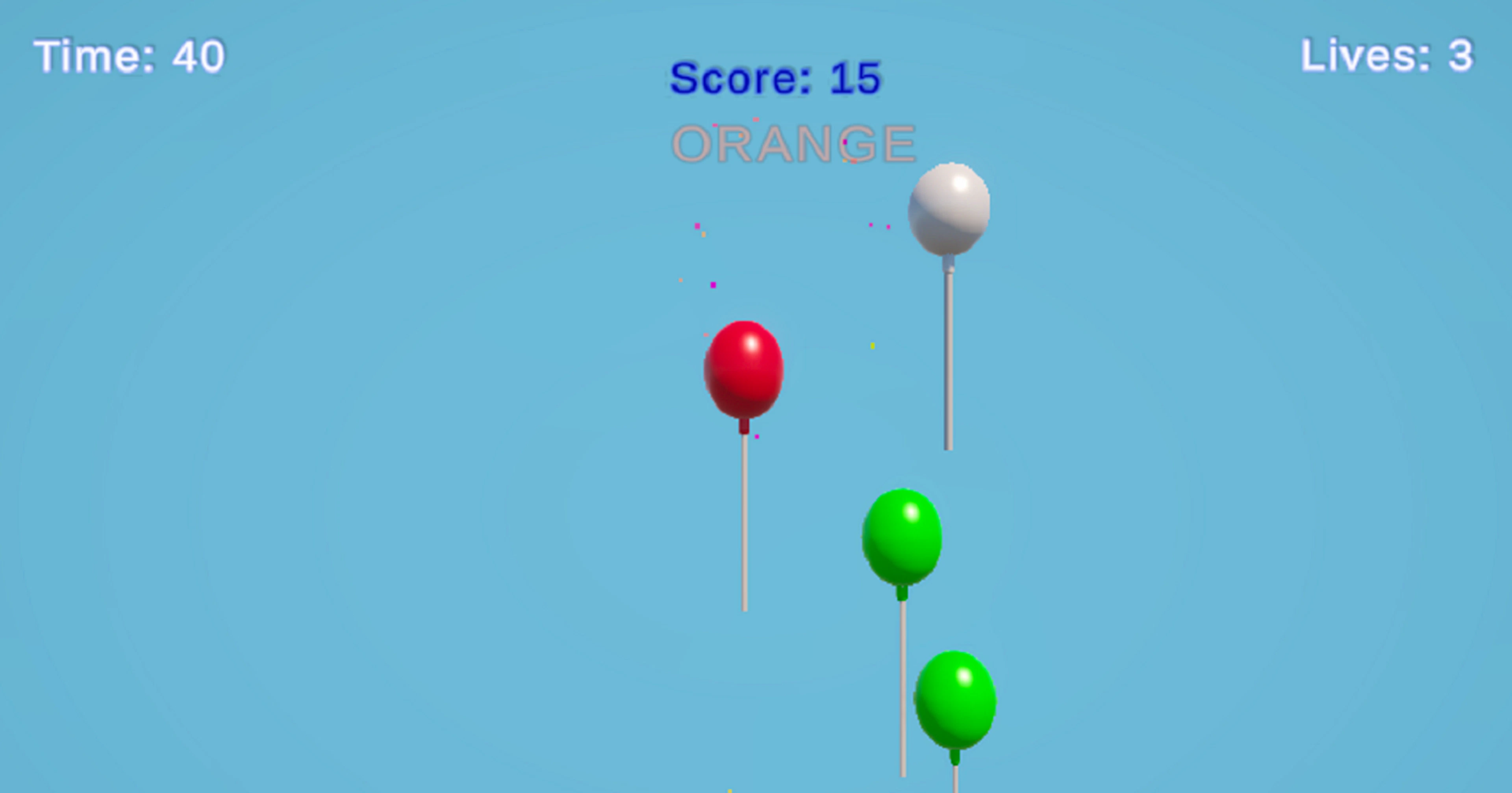 Pop Balloons & Learn Colors