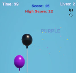Pop Balloons & Learn Colors