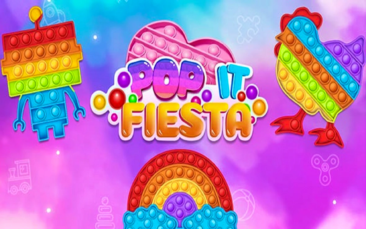 Play Pop It Fiesta — free online Kids game