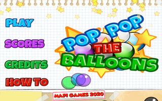 Pop Pop The Balloons game cover