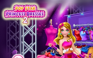 Pop Star Princess Dresses 2 game cover