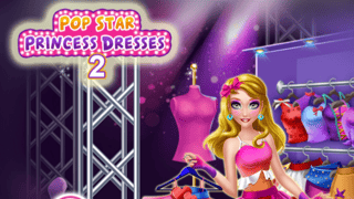 Pop Star Princess Dresses 2 game cover