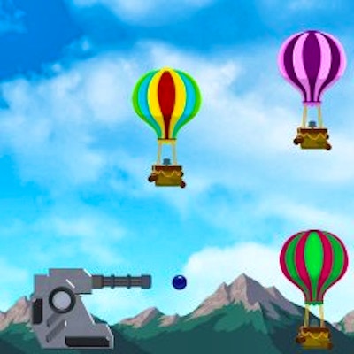 Pop the Balloons Game By Gamepix