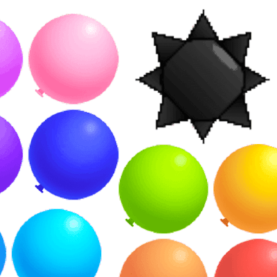 Pop the Baloons Bounce By Gamepix