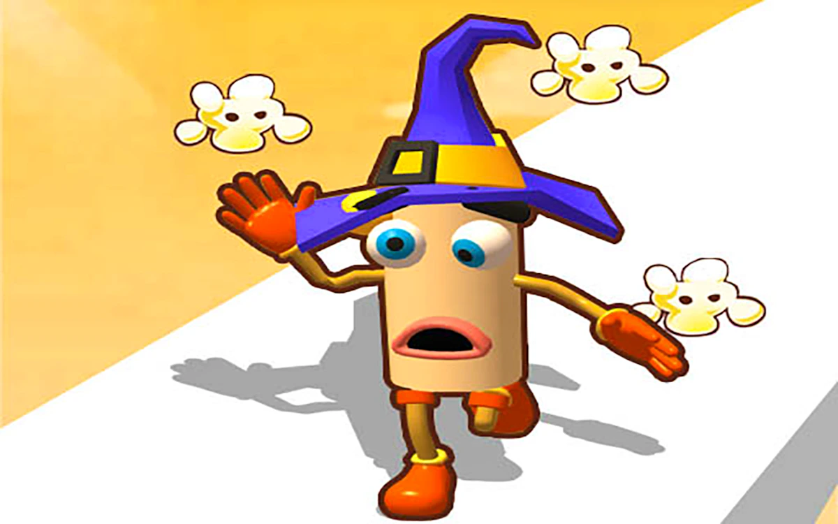 Play Popcorn Race 3D — free online Runner game