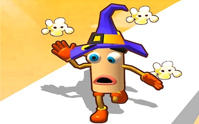 Popcorn Race 3D game