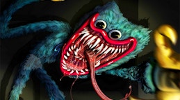 Poppy Huggy Horror Sliding