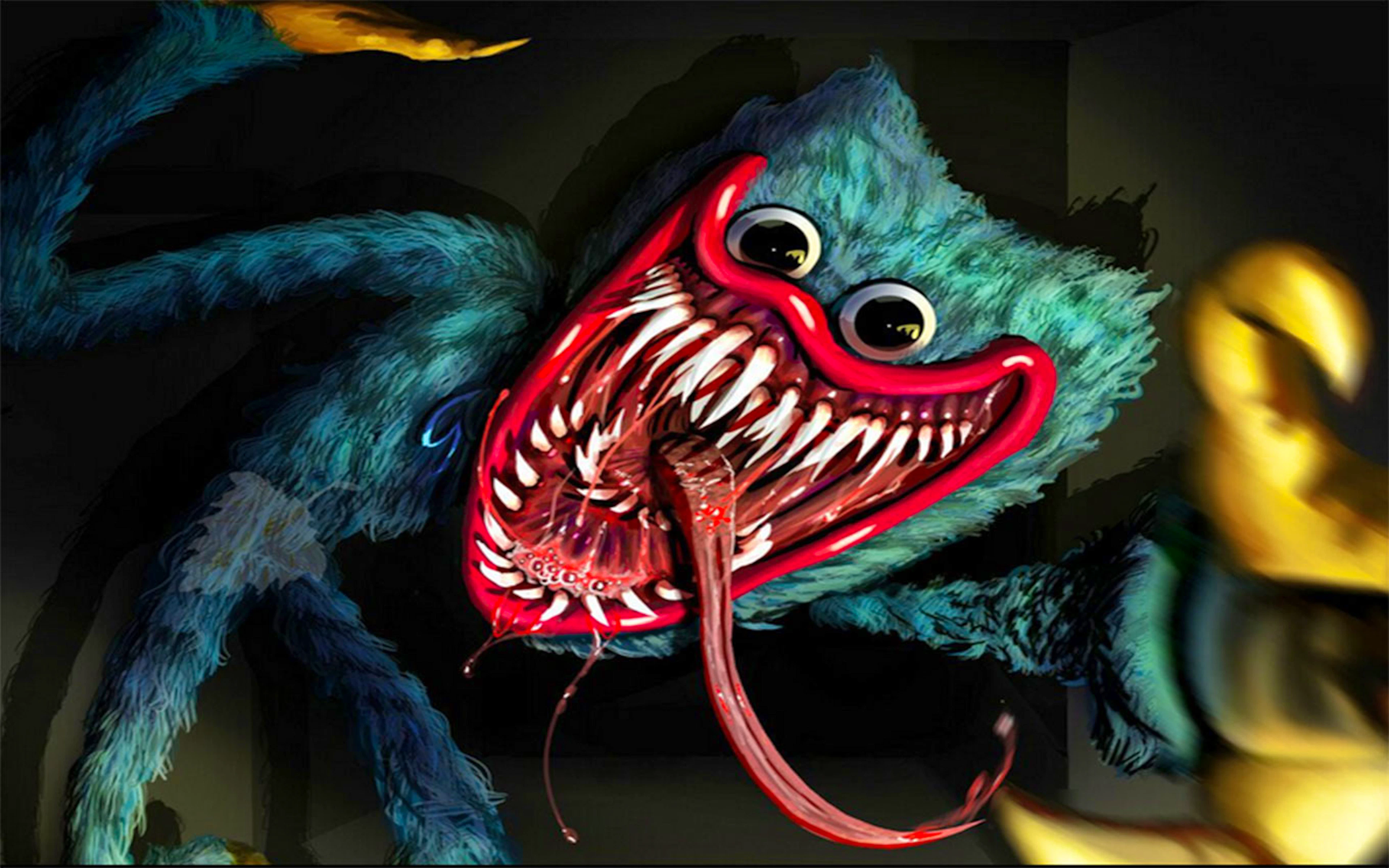 Poppy Huggy Horror Sliding