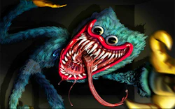 Poppy Huggy Horror Sliding