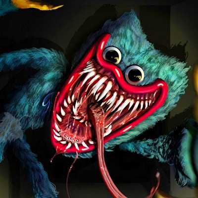 Poppy Huggy Horror Sliding By Gamepix