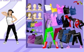 Popstar Dress Up game cover