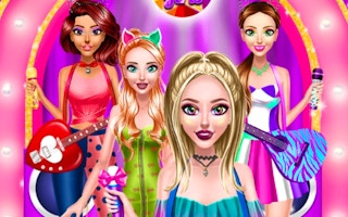 Popstar Girls Dress Up