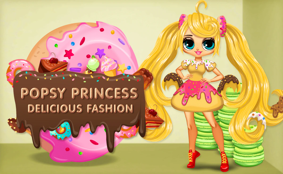 Play Popsy Princess Delicious Fashion — free online Kids game