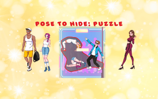 Pose To Hide. Puzzle game cover