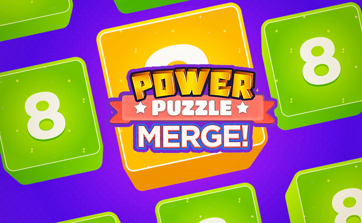 Play Power Puzzle - Merge Numbers — free online Math game