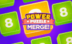 Power Puzzle - Merge Numbers