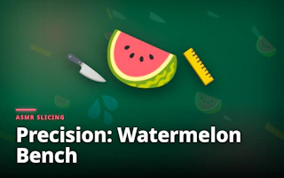 Precision Watermelon Bench Online