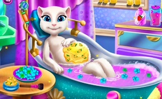 Pregnant Kitty Spa game cover