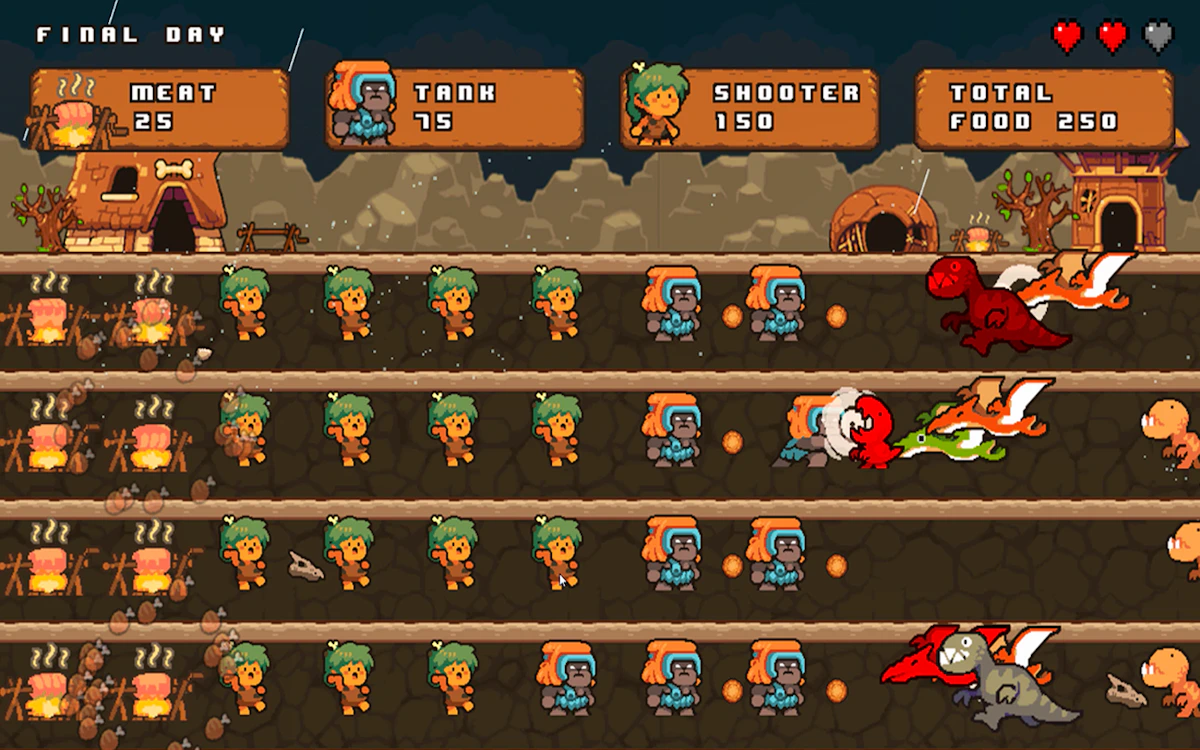 Play Prehistoric Warfare — free online Action game