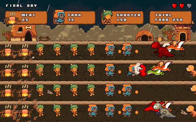 Prehistoric Warfare Fishing Dragons