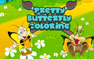 Pretty Butterfly Coloring game cover