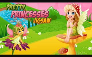 Pretty Princesses Jigsaw game cover