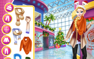 Princess Christmas Mall Shopping game cover