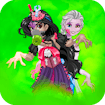 Princess Cute Zombies April Fun banner