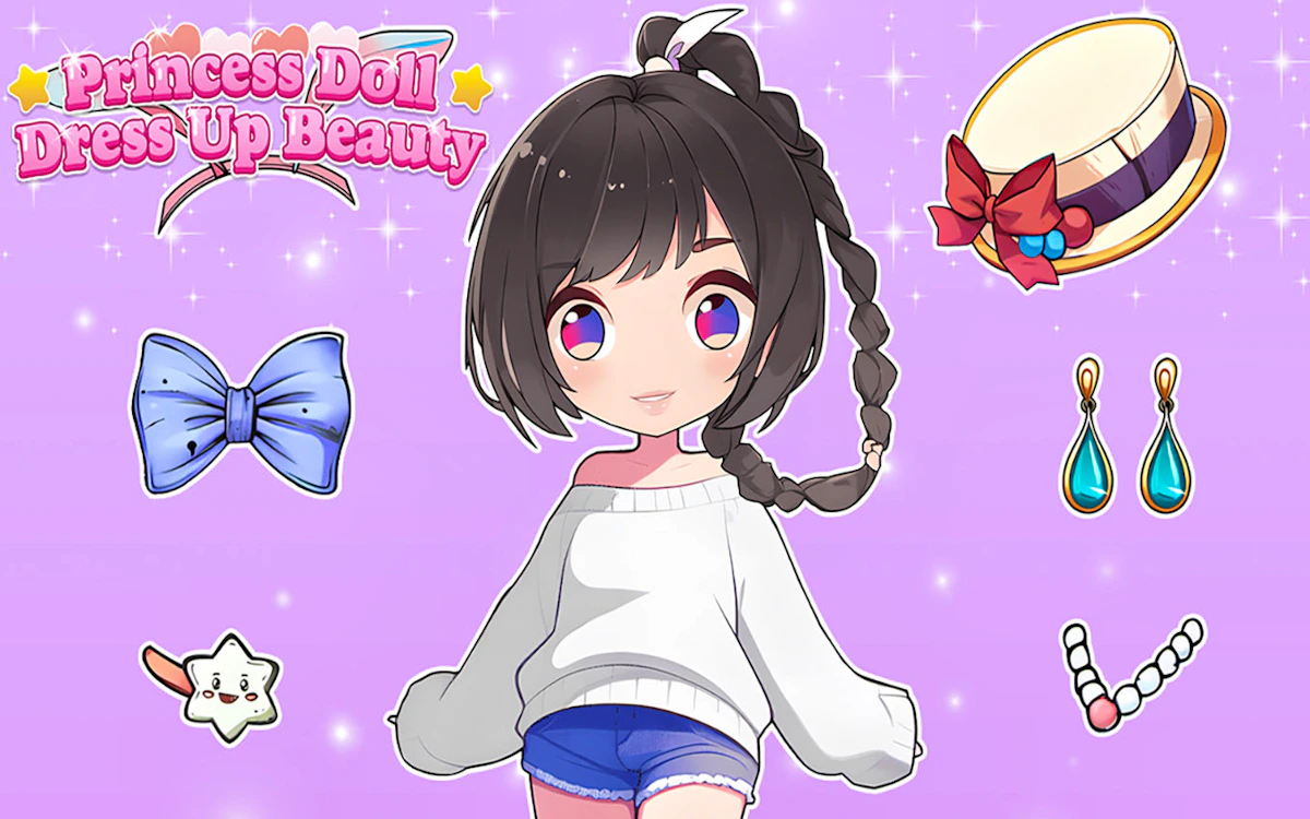 Play Princess Doll Dress Up Beauty — free online Casual game