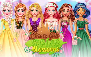 Princess Girls Spring Blossoms game cover