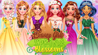 Princess Girls Spring Blossoms game cover