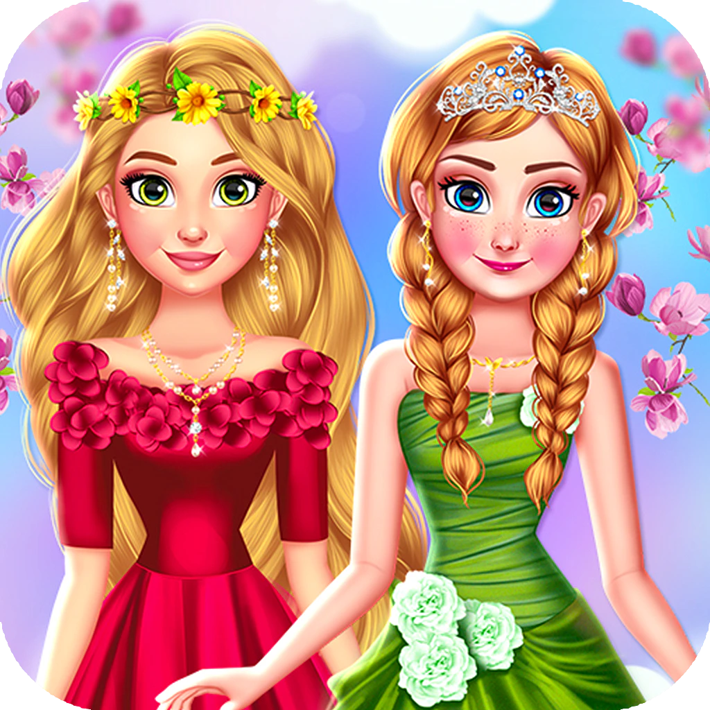 Princess Girls Spring Blossoms icon