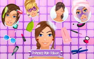 Princess Hair Spa Salon game cover