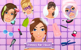 Princess Hair Spa Salon game cover