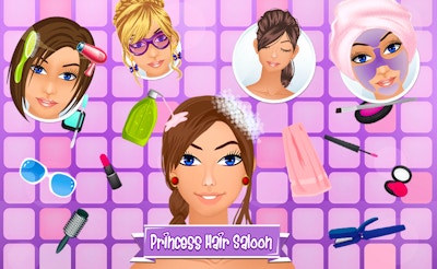 Princess Hair Spa Salon game