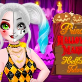 Princess Halloween Makeup HalfFaces Tutorial