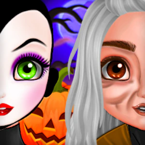 Princess Halloween Makeup HalfFaces Tutorial Thumbnail