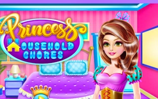 Princess Household Chores game cover