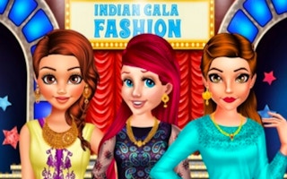 Princess Indian Gala Fashion game cover