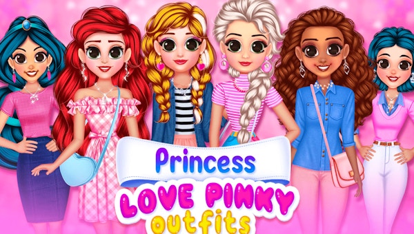 Princess Love Pinky Outfits 🕹️ Play Now on GamePix