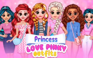 Princess Love Pinky Outfits game cover
