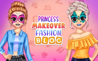 Princess Makeover Fashion Blog game cover