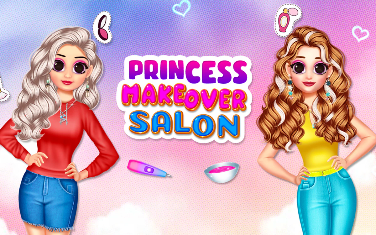 Play Princess Makeover Salon — free online Princess game