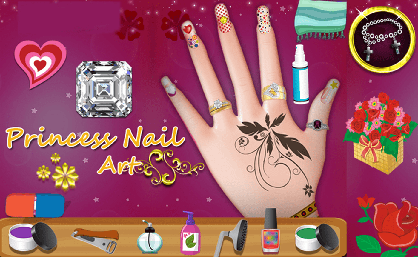 PRINCESS NAIL ART jogo online gratuito em