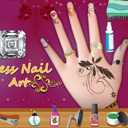 Juega gratis a Princess Nail Art