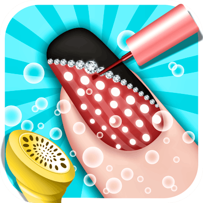 Princess Nail Art By Gamepix