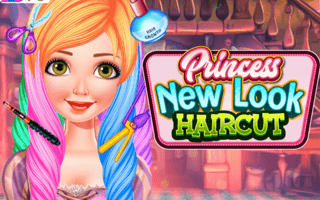 Princess New Look Haircut game cover